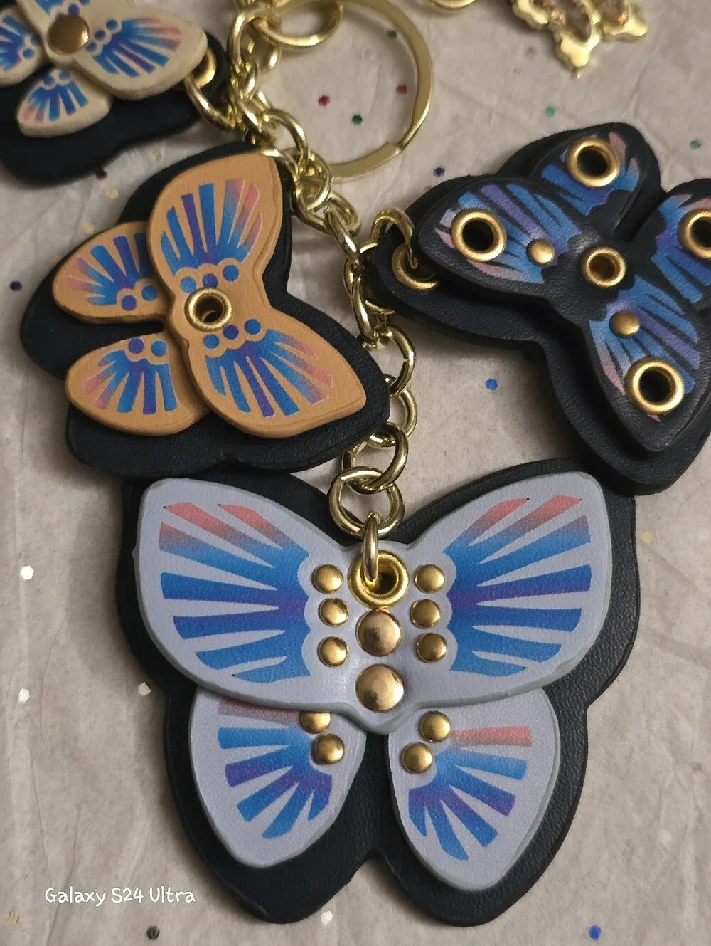 Butterfly Bag Charm/keychain NEW